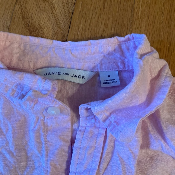 Kid's Janie & Jack Button Down Shirts - Picture 3 of 8